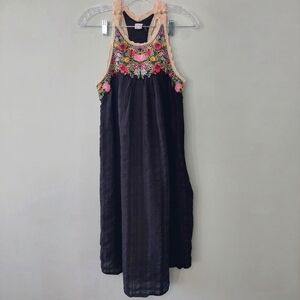 Anthropologie Akemi + Kin dress Small black knee length floral top